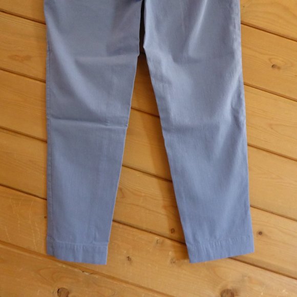 Soft Surroundings Pastel Blue Waistband Pull On Casual Ankle Pants 29228 S - Picture 8 of 11